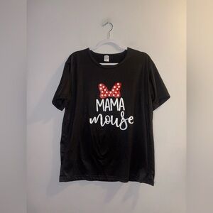 Black Mama Mouse T-Shirt